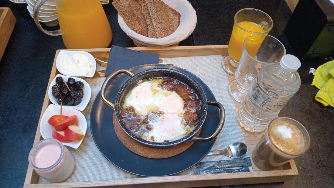 Petit-déjeuner aux œufs